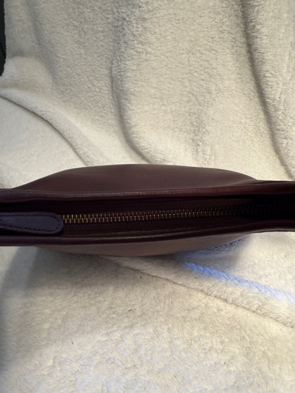 Vintage Coach Ergo Hobo 9020 Deep Burgundy Leather Shoulder made in USA - Picture 5 of 10